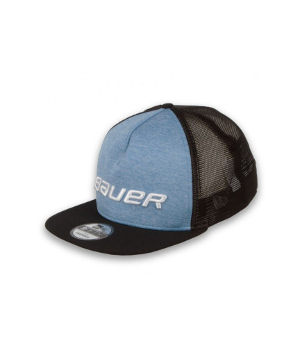 GORRA BAUER BIG LOGO NEW ERA 9FIFTY BLU YOUTH