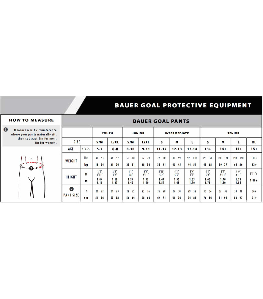 PANTALON PORTERO BAUER ELITE INTERM. S23