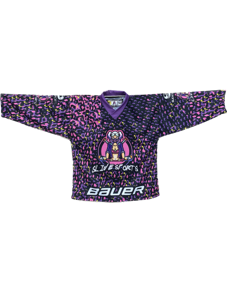 CAMISETA HOCKEY CYBERPUNK LILA