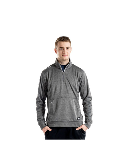 SUDADERA BAUER TEAM 1/2 ZIP SR BLK BTH23