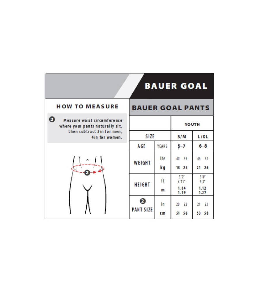 PANTALON PORTERO BAUER GSX PRODIGY YTH