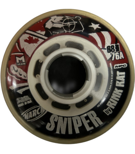 RUEDA RINK RAT NARCH SNIPER 68MM 76A XXX