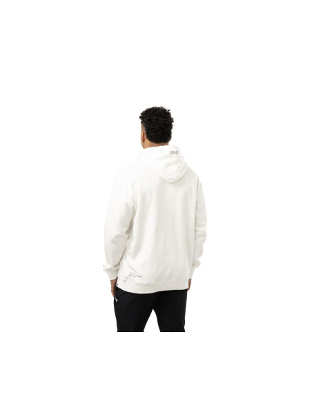 SUDADERA C/CAPUCHA BAUER EMBOSSED FLEECE SR WHT S23