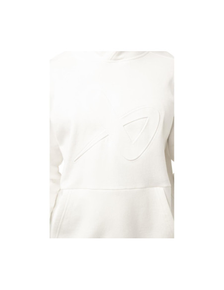 SUDADERA C/CAPUCHA BAUER EMBOSSED FLEECE SR WHT S23
