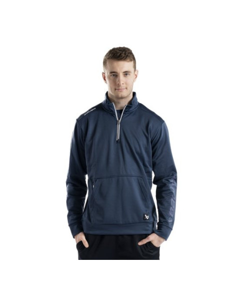 SUDADERA BAUER TEAM 1/2 ZIP SR BLK BTH23