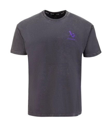 CAMISETA BAUER M/C ACID WASH BOX TEE DK GRY BTH23