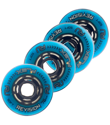 RUEDA REVISION FLEX SOFT  BLU/CLR