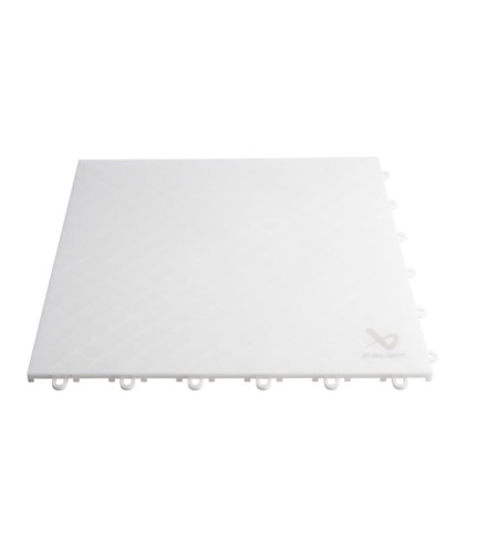 LOSETAS DE PLASTICO BAUER DRYLAND DE ENTRENO BLANCO (PACK 10)