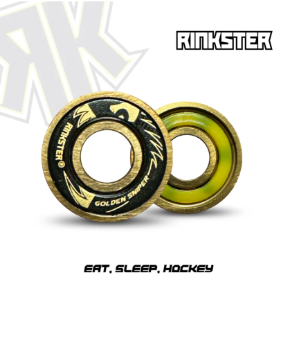 COJINETES RINKSTER GOLD SNIPER 6 BOLAS TITANIUM/CERAMIC 608 (PACK 16)