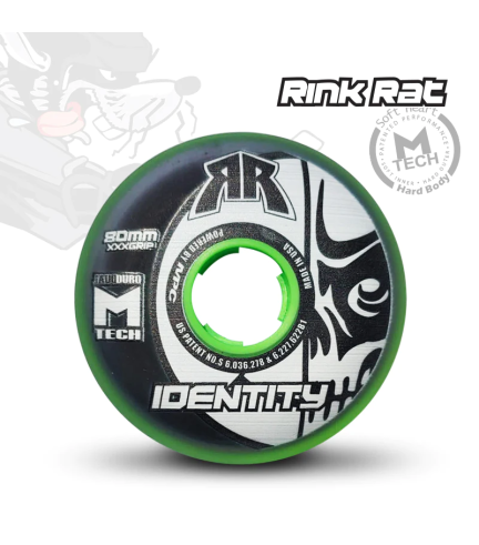 RUEDA RINK RAT TRUE IDENTITY XXX BLK/GRN 2024