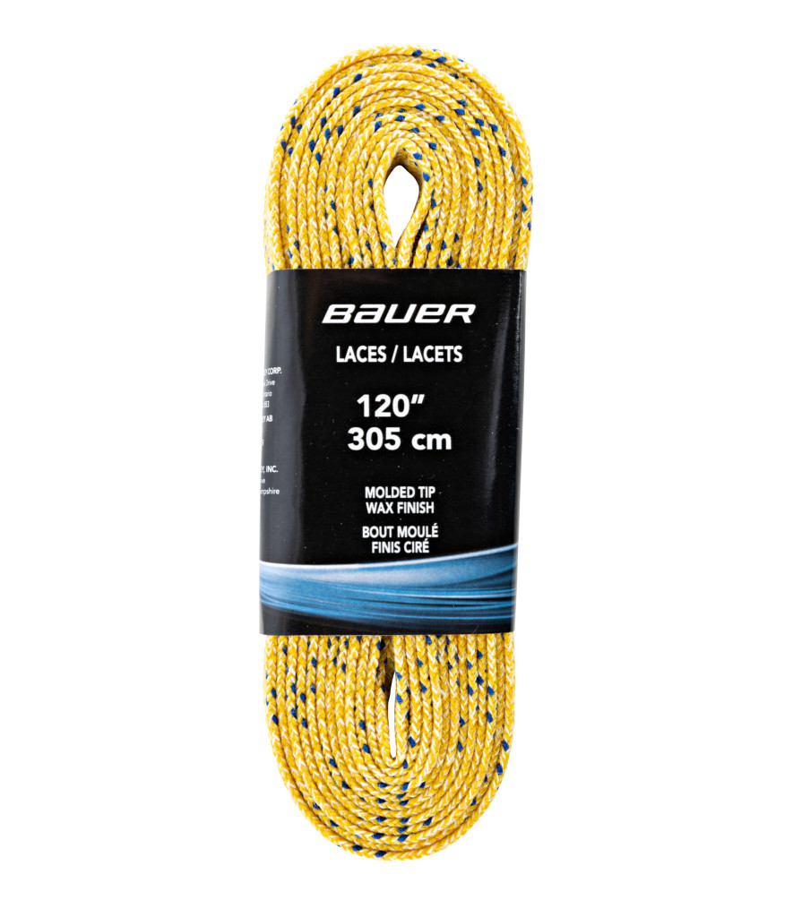 CORDONES ENCERADOS BAUER DOUBLE TRACER