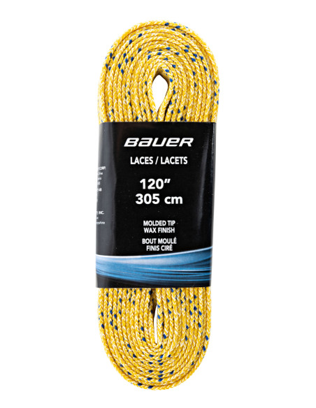 CORDONES ENCERADOS BAUER DOUBLE TRACER