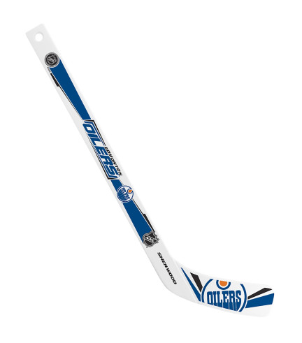 MINI STICK NHL PLASTIC OILERS