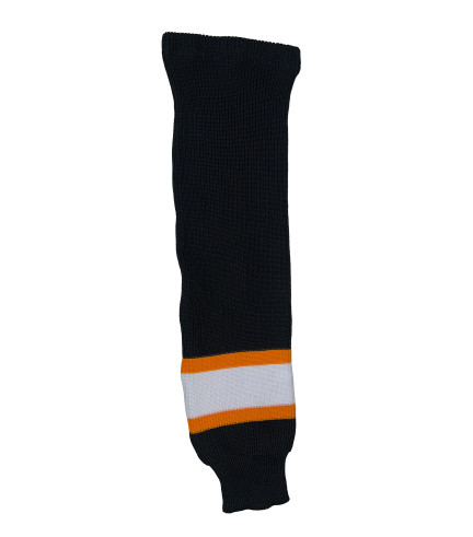 MEDIAS TRICOT BLK/ORG SR