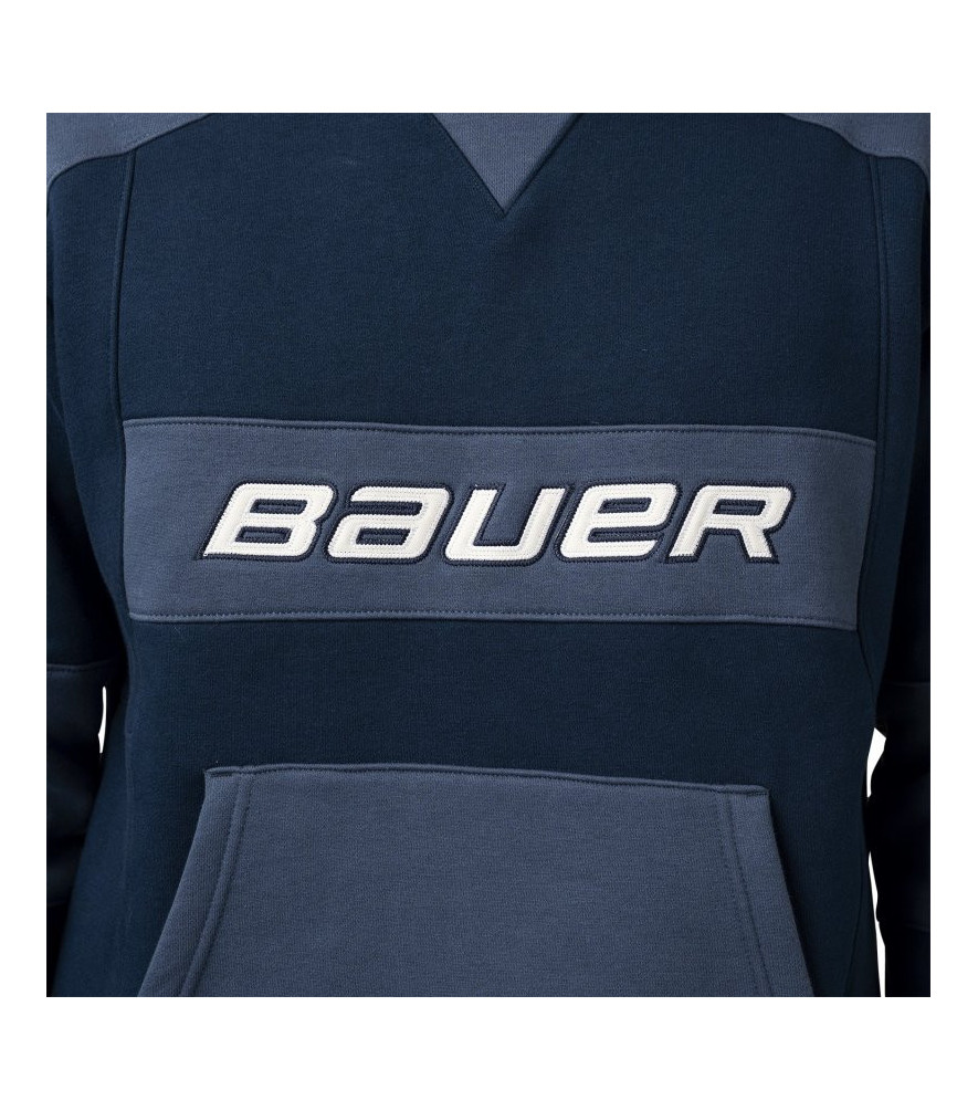 SUDADERA C/CAPUCHA BAUER GAMECHANGER HOODIE-SR-NAV