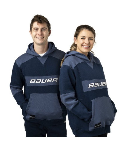 SUDADERA C/CAPUCHA BAUER GAMECHANGER HOODIE-SR-NAV