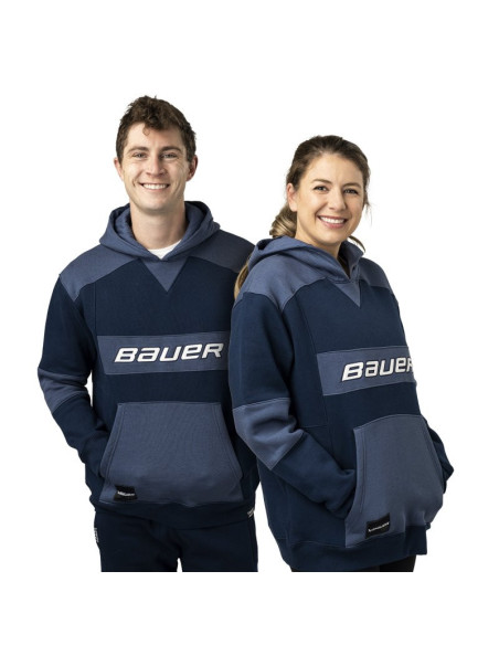 SUDADERA C/CAPUCHA BAUER GAMECHANGER HOODIE-SR-NAV