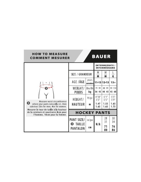 PANTALON HIELO BAUER PERFORMANCE INT S24