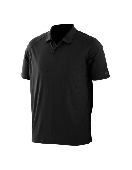 POLO BAUER TEAM PIQUE SR BLK S20