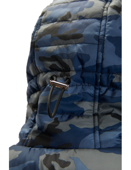 CHALECO BAUER CON CAPUCHA SR CAMO COBALT