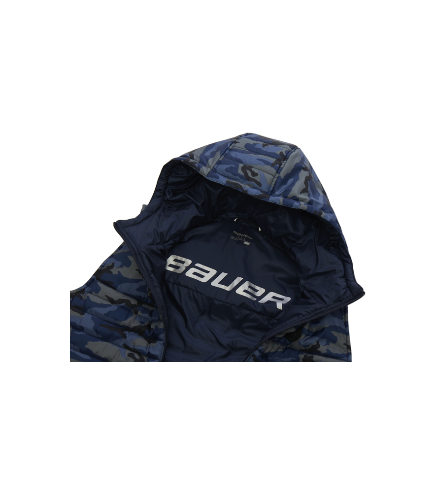 CHALECO BAUER CON CAPUCHA SR CAMO COBALT