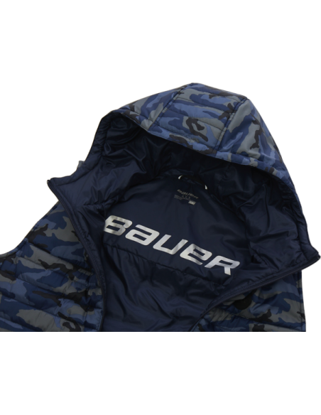 CHALECO BAUER CON CAPUCHA SR CAMO COBALT