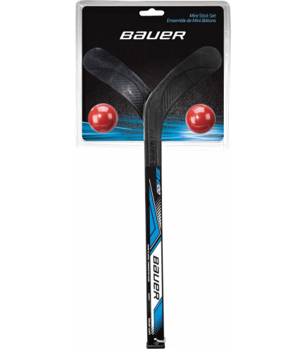 MINI STICKS BAUER + 2 PELOTAS