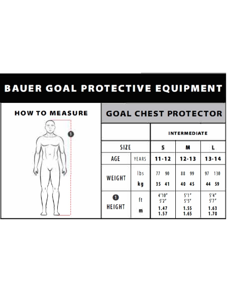 PETO PORTERO BAUER VAPOR ELITE INTERM. S23
