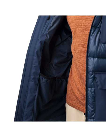 PLUMON BAUER MENS ULTIMATE PUFFER-SR-NAV