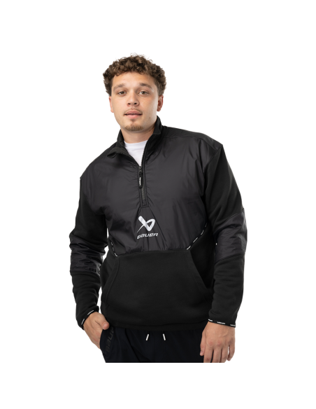 SUDADERA BAUER PULLOVER 1/2 ZIP SR