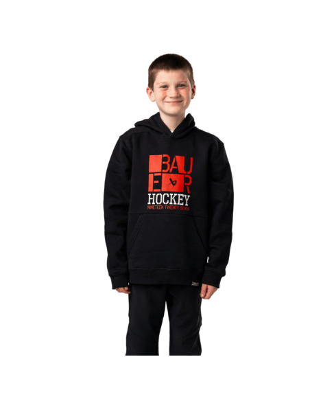 SUDADERA BAUER C/CAPUCHA ULTIMATE YTH